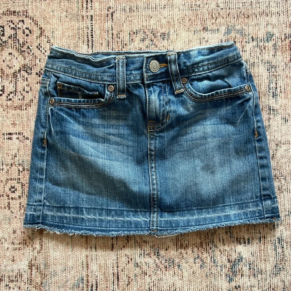 Old Navy Blue Denim Skirt